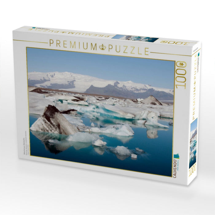 Gletschersee Jökulsarlon - CALVENDO Foto-Puzzle'