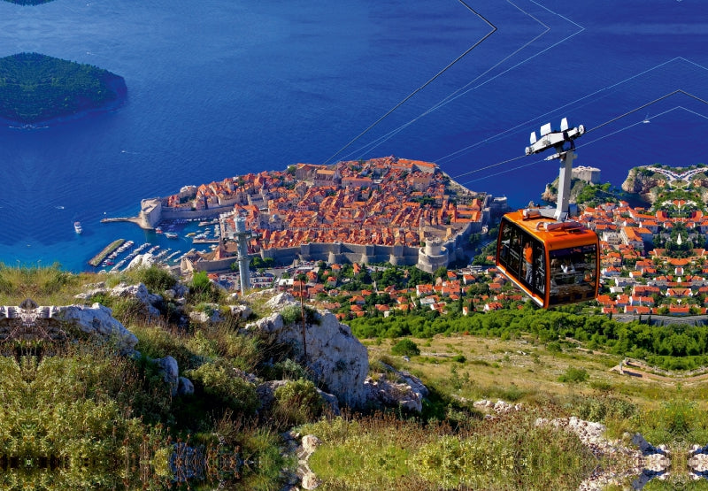 Premium Textil-Leinwand Dubrovnik