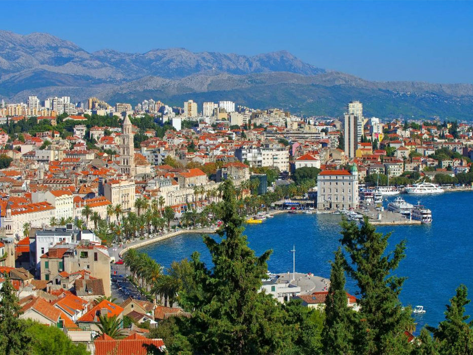 Split, Ansicht vom Marjanpark - CALVENDO Foto-Puzzle'