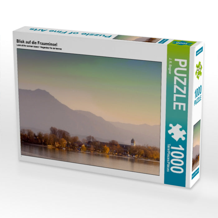Blick auf die Fraueninsel 1000 Teile Puzzle quer - CALVENDO Foto-Puzzle'