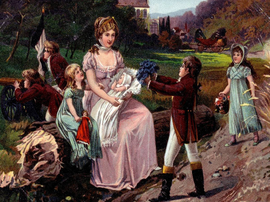 Königin Luise mit ihren Kindern in Königsberg - CALVENDO Foto-Puzzle'