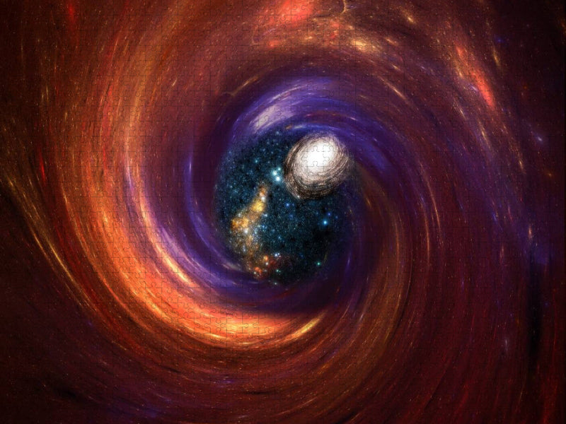 Im schwarzen Loch - CALVENDO Foto-Puzzle'