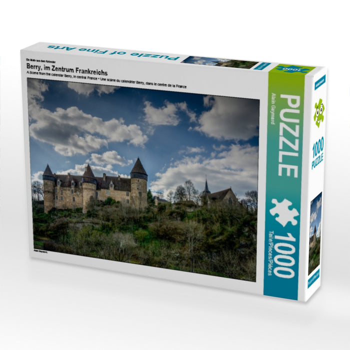 Ein Motiv aus dem Kalender Berry, im Zentrum Frankreichs 1000 Teile Puzzle quer - CALVENDO Foto-Puzzle'