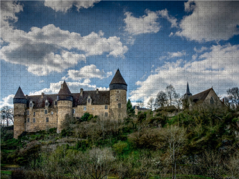 Ein Motiv aus dem Kalender Berry, im Zentrum Frankreichs 1000 Teile Puzzle quer - CALVENDO Foto-Puzzle'