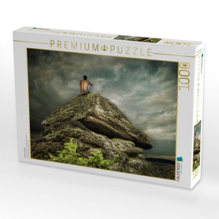 Bergmeditation - CALVENDO Foto-Puzzle'