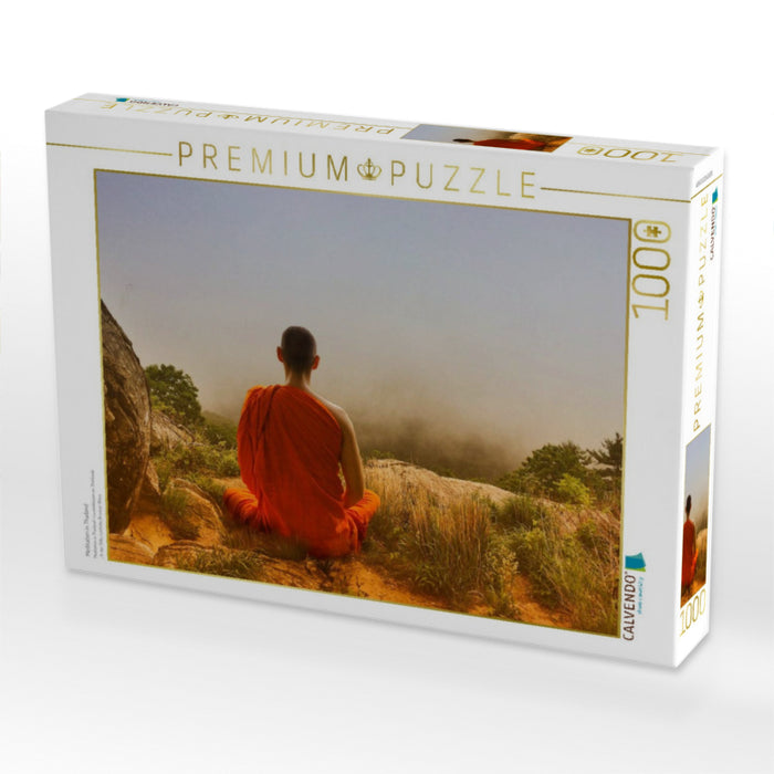 Meditation in Thailand - CALVENDO Foto-Puzzle'
