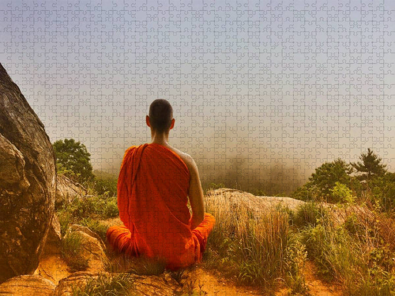 Meditation in Thailand - CALVENDO Foto-Puzzle'