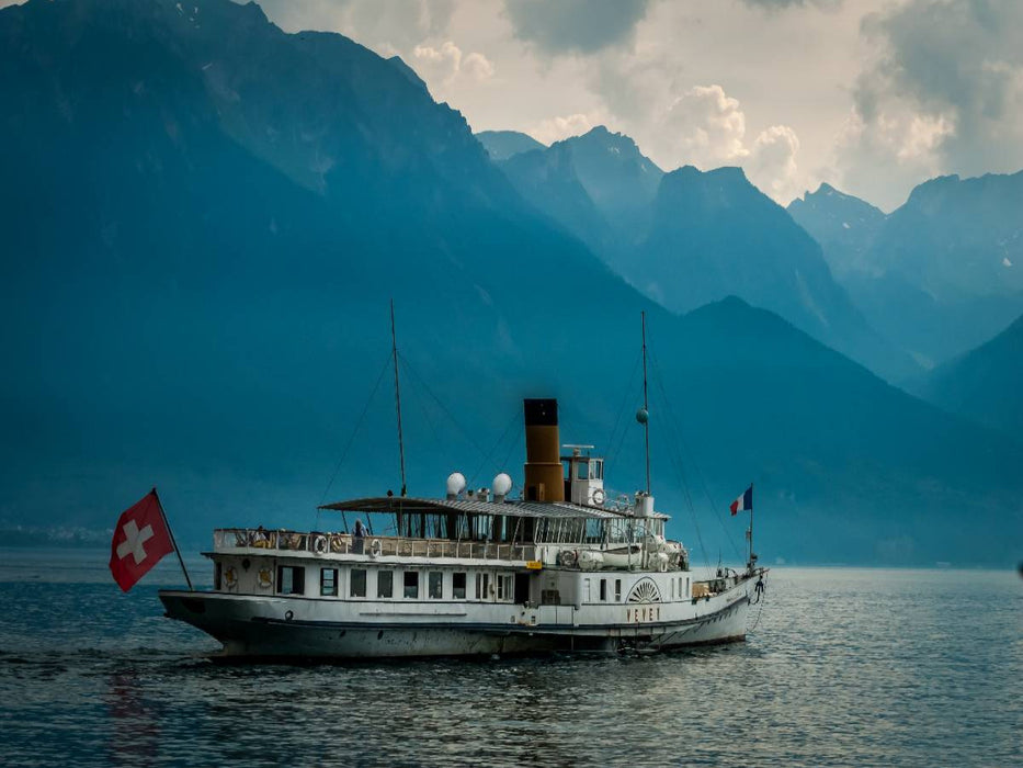 Dampfschiff - CALVENDO Foto-Puzzle'