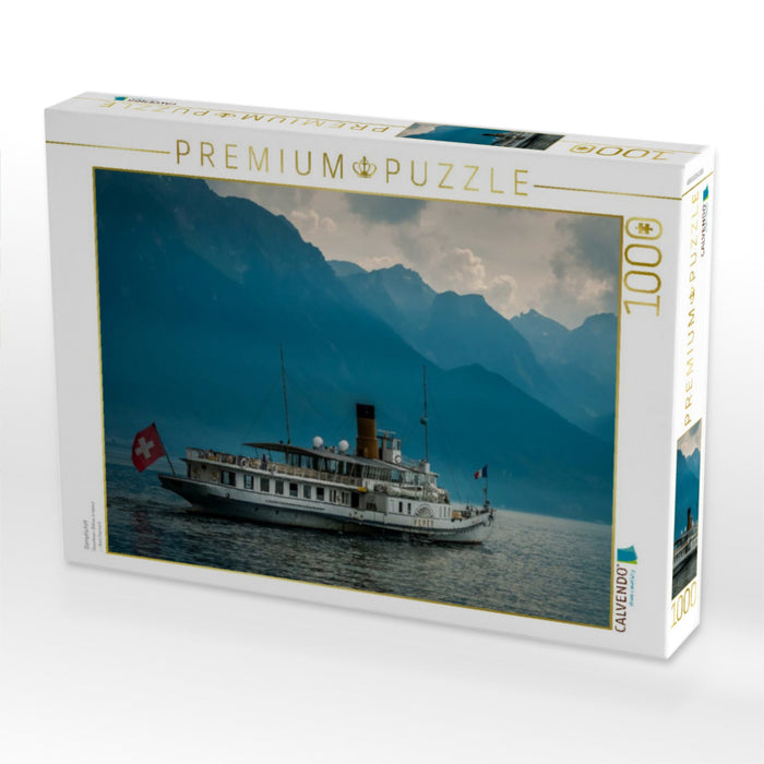 Dampfschiff - CALVENDO Foto-Puzzle'