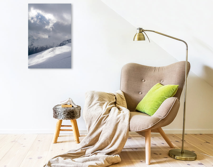 Premium Textil-Leinwand Mullwitzkees