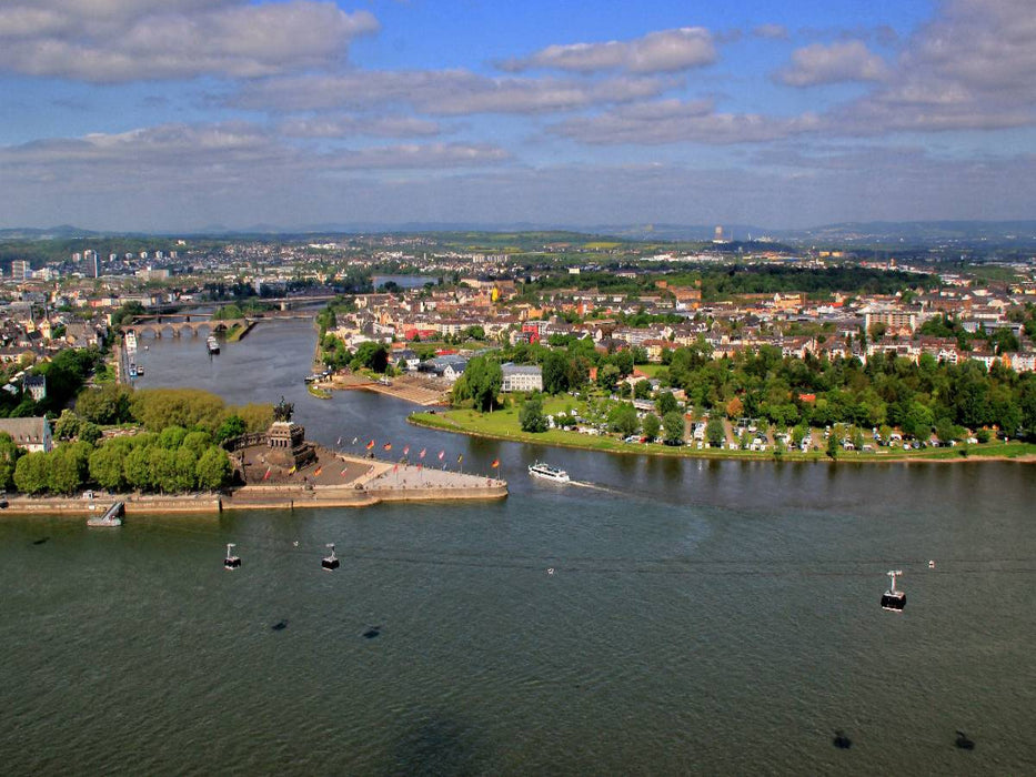 Deutsches Eck - CALVENDO Foto-Puzzle'