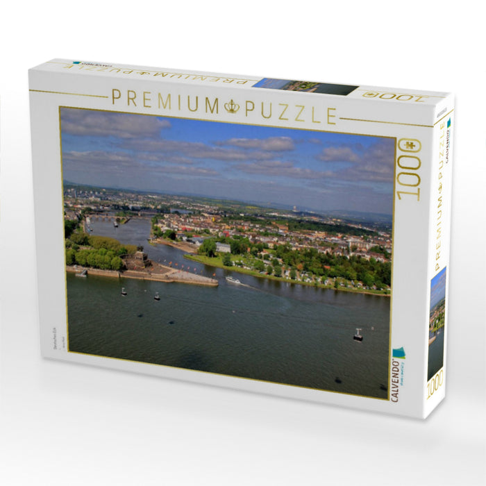 Deutsches Eck - CALVENDO Foto-Puzzle'