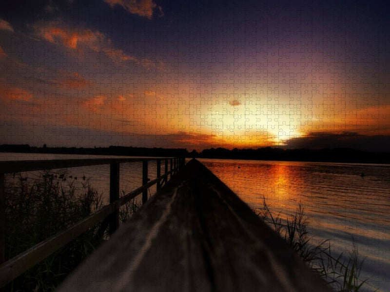 Ein Motiv aus dem Kalender Mecklenburgische Seenplatte - zum Träumen schön - CALVENDO Foto-Puzzle'