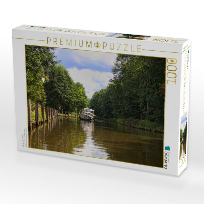 Müritz-Havel-Kanal - CALVENDO Foto-Puzzle'