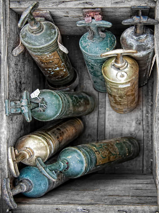 Alte Druckflaschen - CALVENDO Foto-Puzzle'
