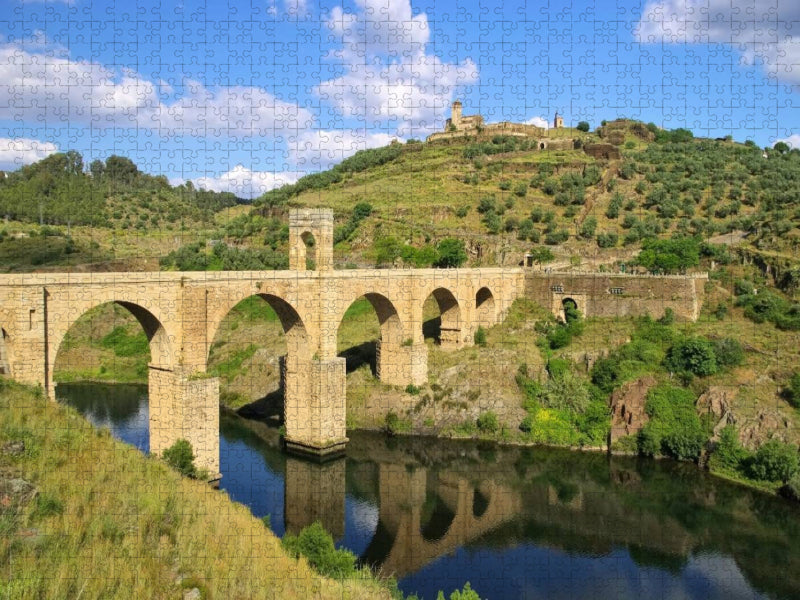 Brücke von Alcántara 1000 Teile Puzzle quer - CALVENDO Foto-Puzzle'