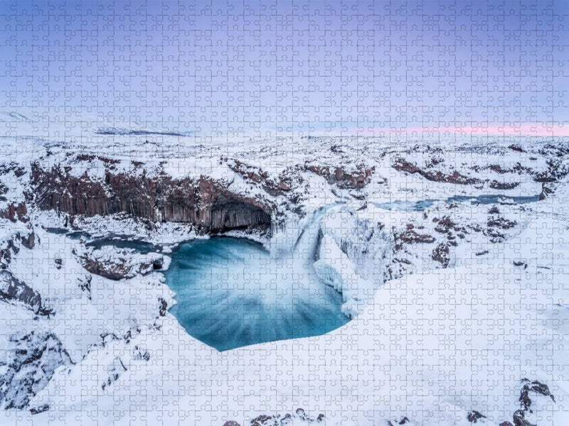 Ein Motiv aus dem Kalender Island - Ein Wintertraum - CALVENDO Foto-Puzzle'
