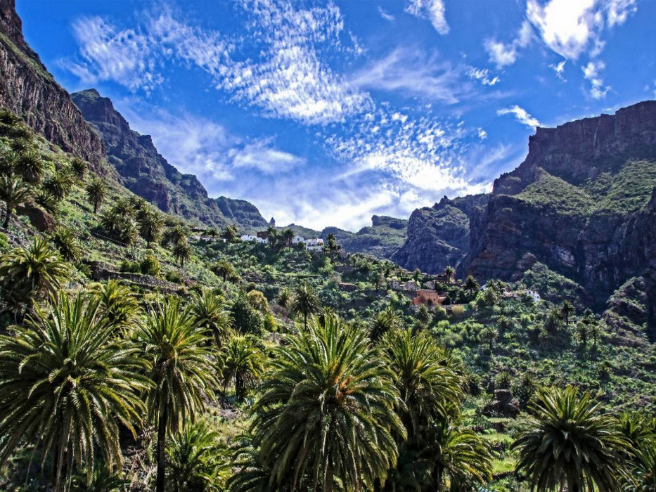 Schlucht von Masca - CALVENDO Foto-Puzzle'