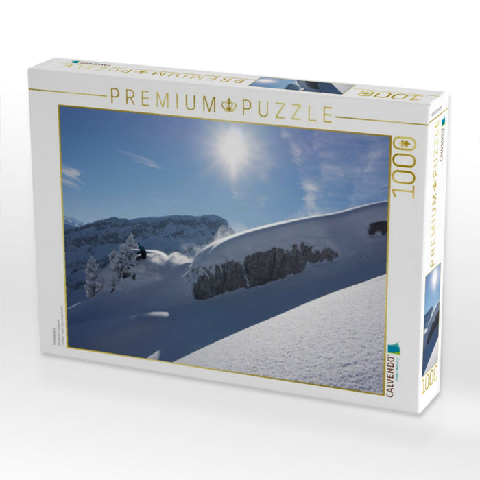 Snowboard - CALVENDO Foto-Puzzle'