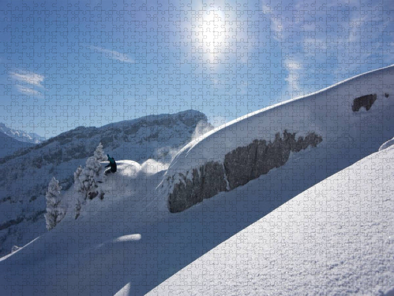 Snowboard - CALVENDO Foto-Puzzle'