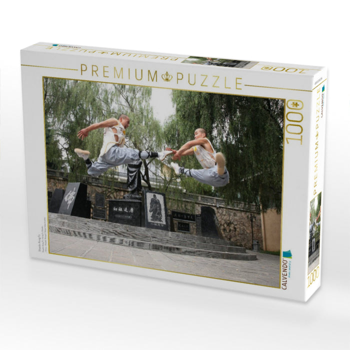 Shaolin Kung Fu - CALVENDO Foto-Puzzle'