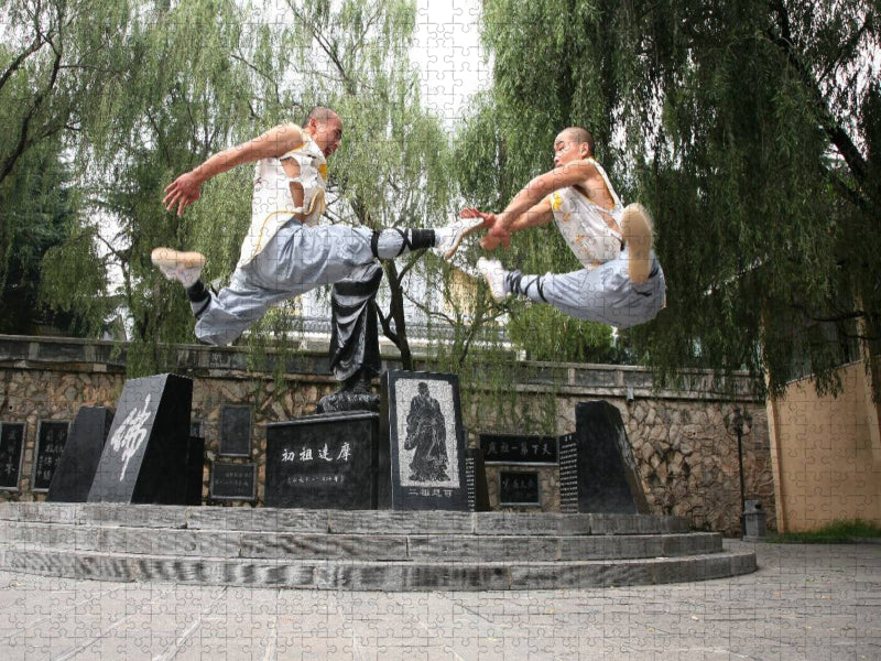 Shaolin Kung Fu - CALVENDO Foto-Puzzle'