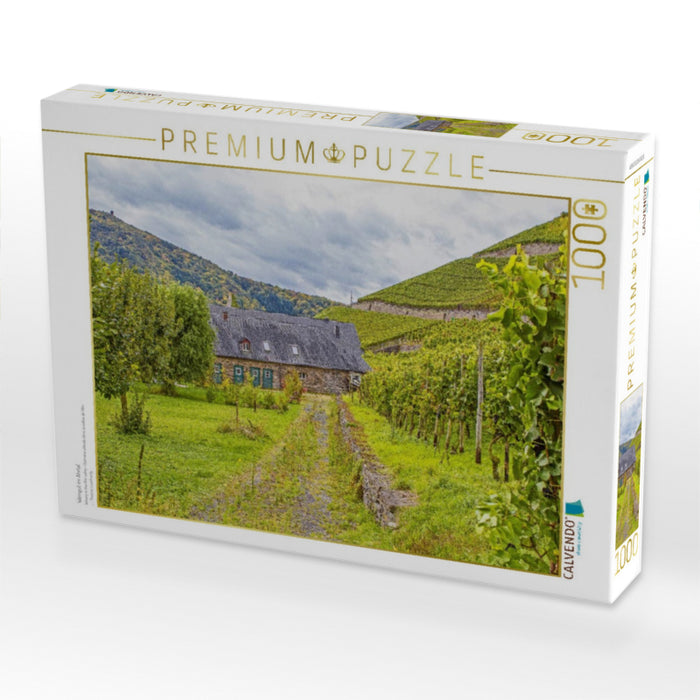 Weingut im Ahrtal - CALVENDO Foto-Puzzle'