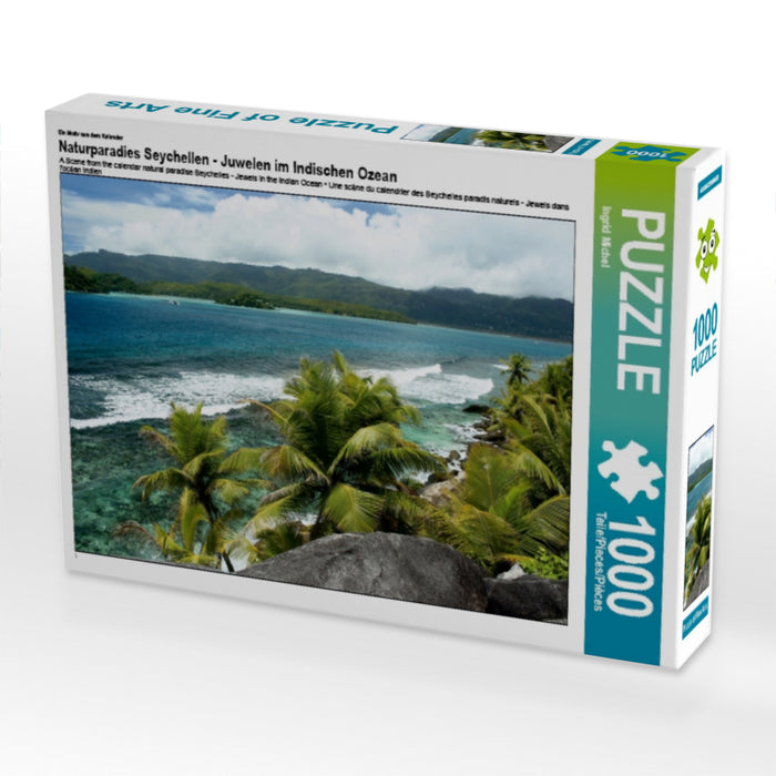 Ein Motiv aus dem Kalender Naturparadies Seychellen - Juwelen im Indischen Ozean 1000 Teile Puzzle quer - CALVENDO Foto-Puzzle'