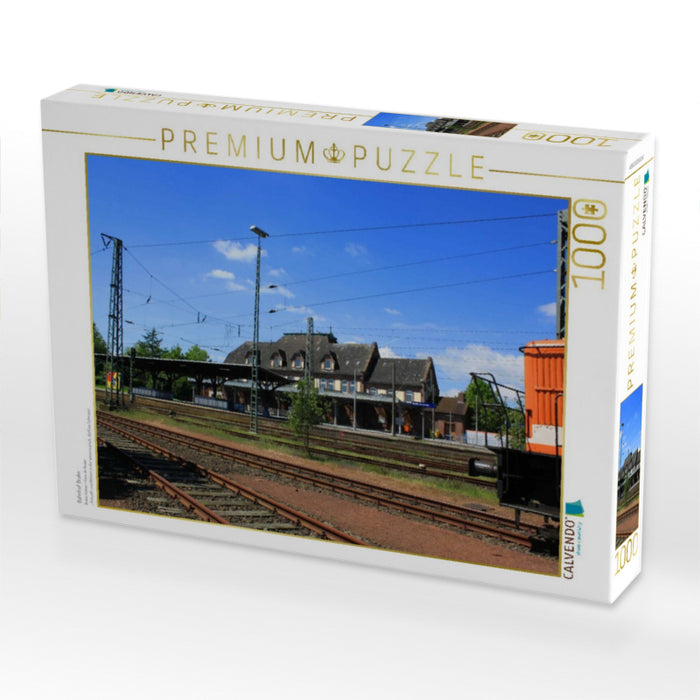 Bahnhof Brake - CALVENDO Foto-Puzzle'
