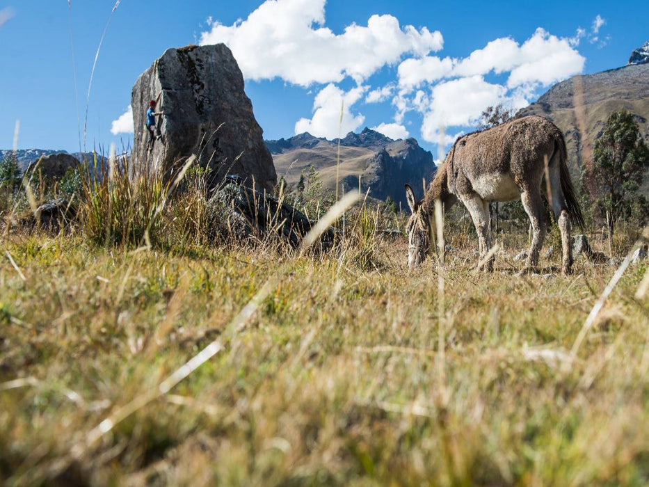 Bouldern in der Pampa - CALVENDO Foto-Puzzle'