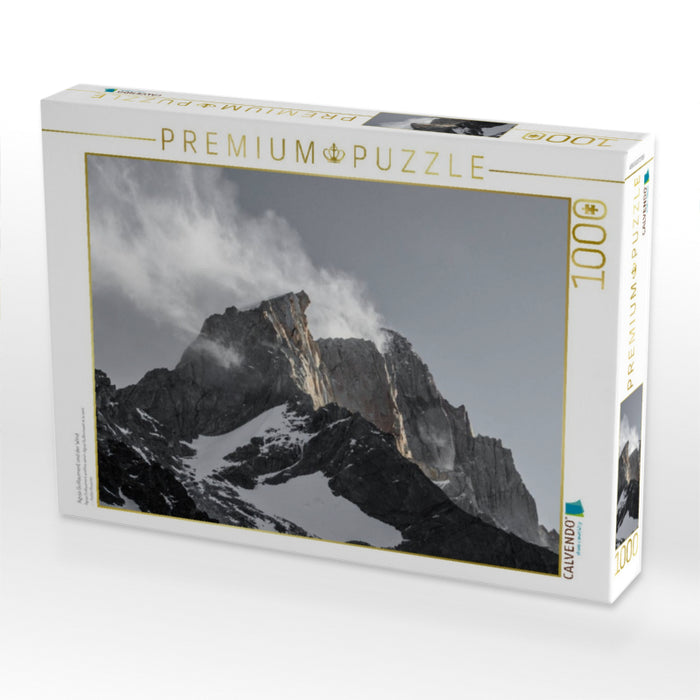 Aguja Guillaument und der Wind - CALVENDO Foto-Puzzle'