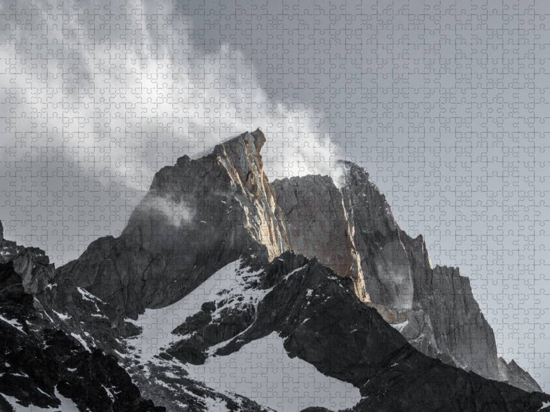Aguja Guillaument und der Wind - CALVENDO Foto-Puzzle'