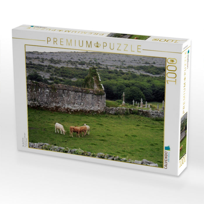 Die alte Kirche - CALVENDO Foto-Puzzle'