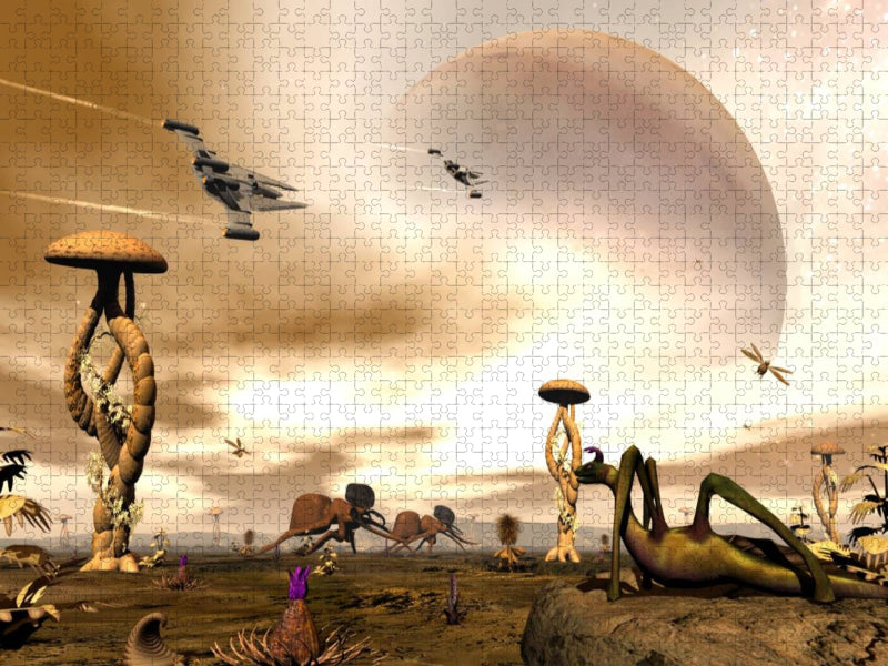 Alienwelt - CALVENDO Foto-Puzzle'