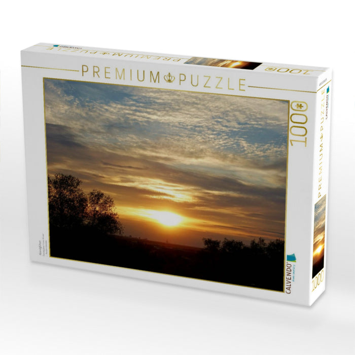 Abendglühen - CALVENDO Foto-Puzzle'