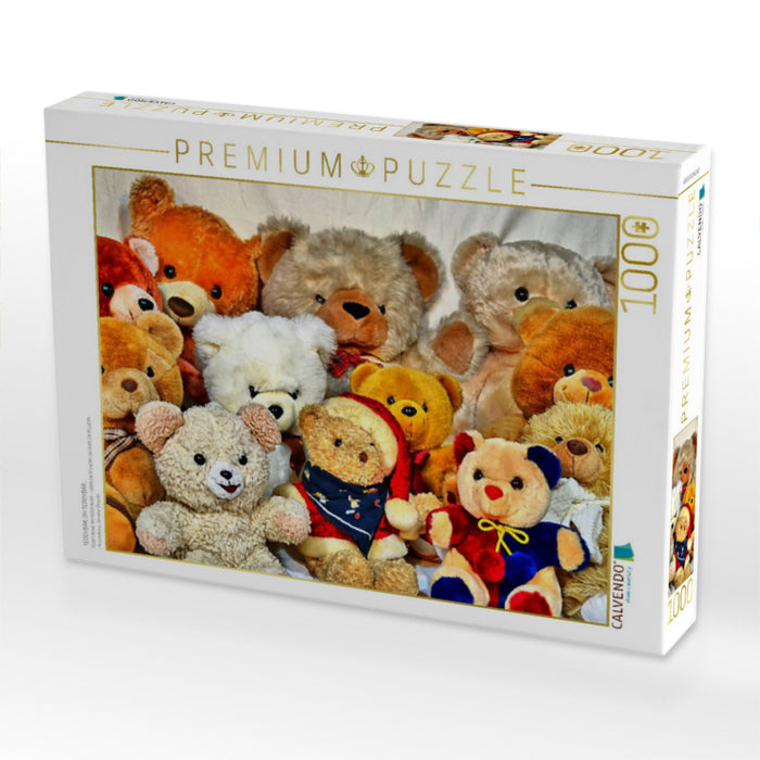 TEDDYBÄR, OH TEDDYBÄR... - CALVENDO Foto-Puzzle'