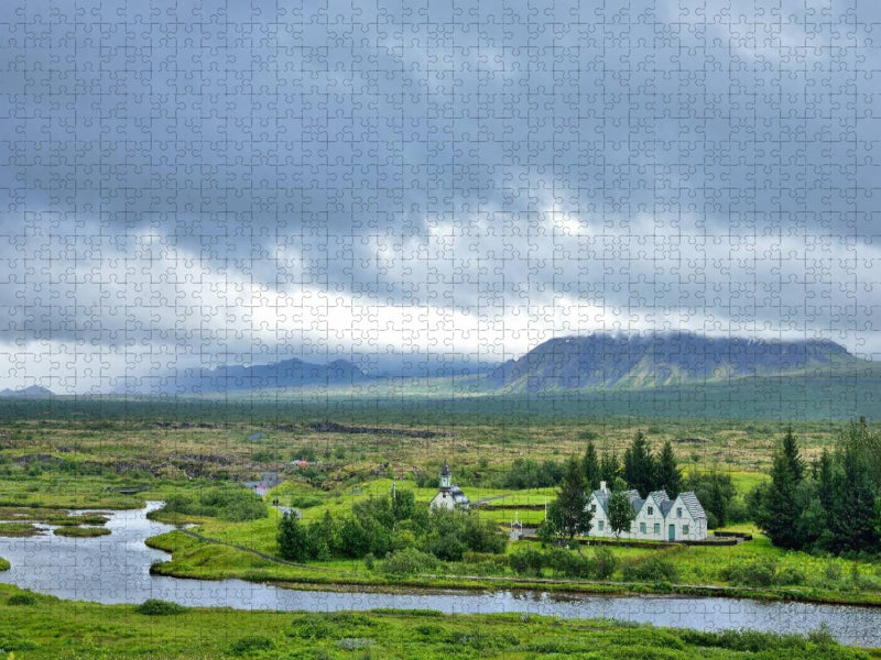 Thingvellir - CALVENDO Foto-Puzzle'