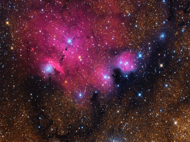 NGC 6559 im Schützen - CALVENDO Foto-Puzzle'