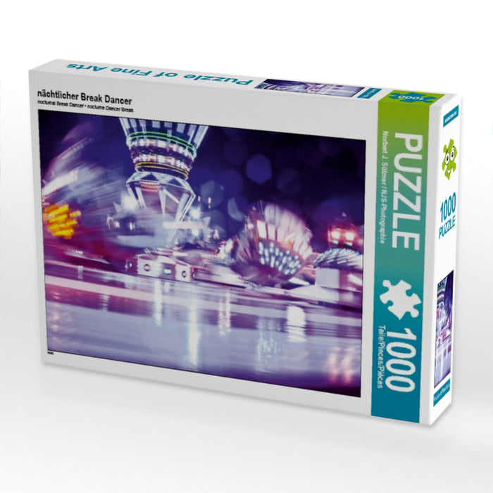 break dance nocturne - puzzle photo CALVENDO 