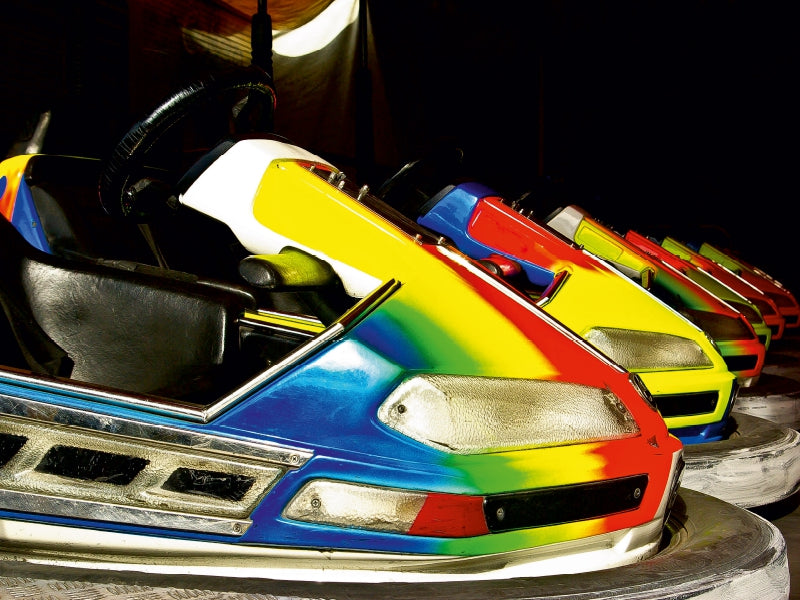 Bumper cars - CALVENDO photo puzzle 