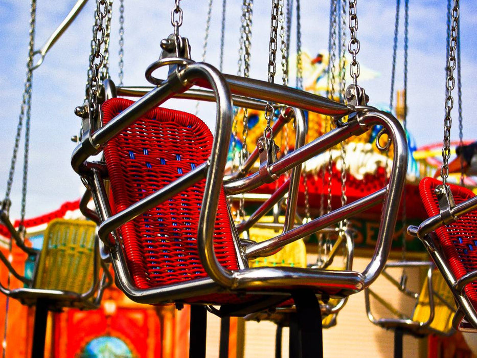 Sitz Kettenkarussell - CALVENDO Foto-Puzzle'