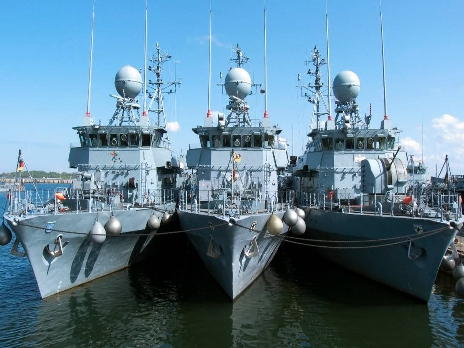 Minensuchboote der Marine - CALVENDO Foto-Puzzle'