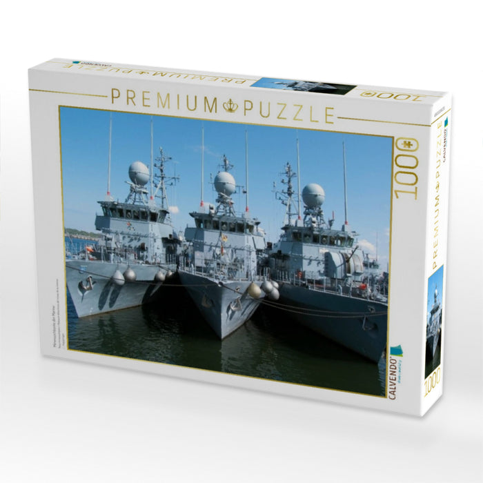 Minensuchboote der Marine - CALVENDO Foto-Puzzle'
