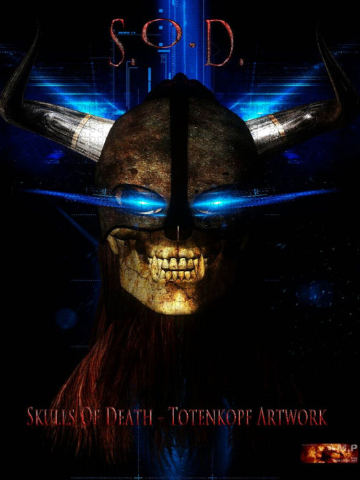 Ein Motiv aus dem Kalender S.O.D. - Skulls Of Death Vol. I - Totenkopf Artworks - CALVENDO Foto-Puzzle'