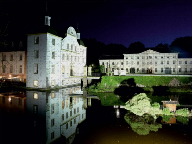 Schloß Borbeck 1000 Teile Puzzle quer - CALVENDO Foto-Puzzle'