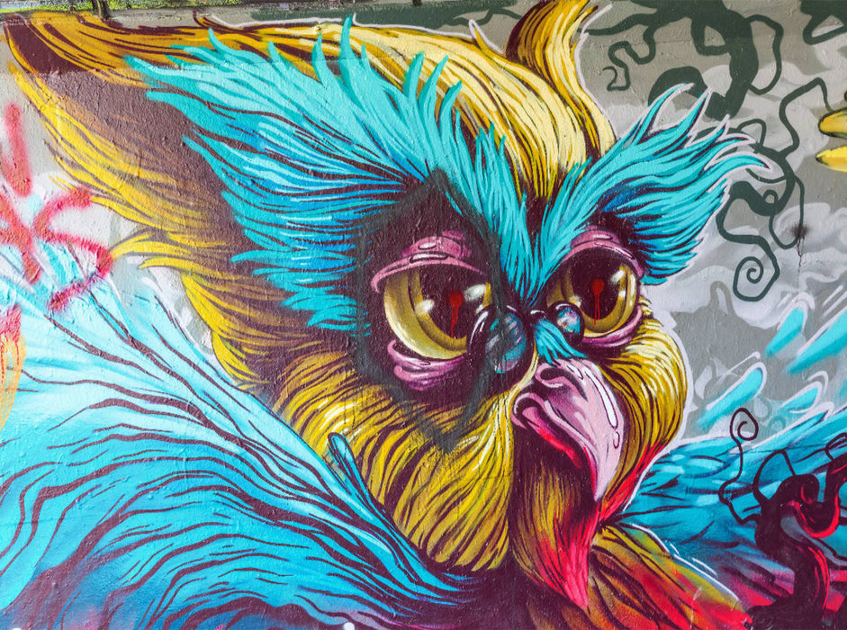 Streetart in Eindhoven, Niederlande - CALVENDO Foto-Puzzle'