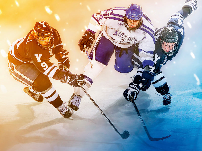 Ein Motiv aus dem Kalender Eishockey - Fight 1000 Teile Puzzle quer - CALVENDO Foto-Puzzle'