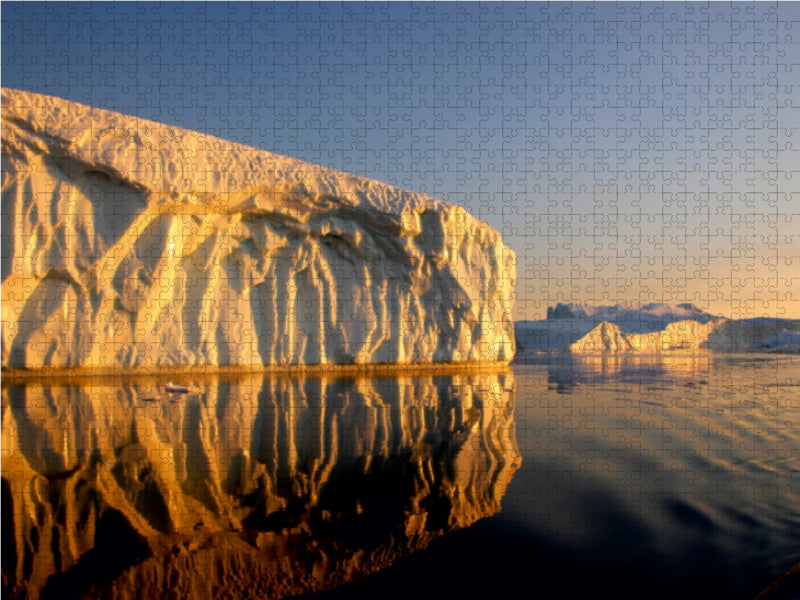 Ilulisaat Fjord 1000 Teile Puzzle quer - CALVENDO Foto-Puzzle'