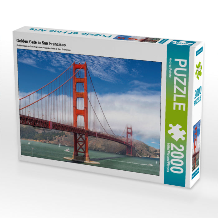 Golden Gate in San Francisco - CALVENDO photo puzzle 