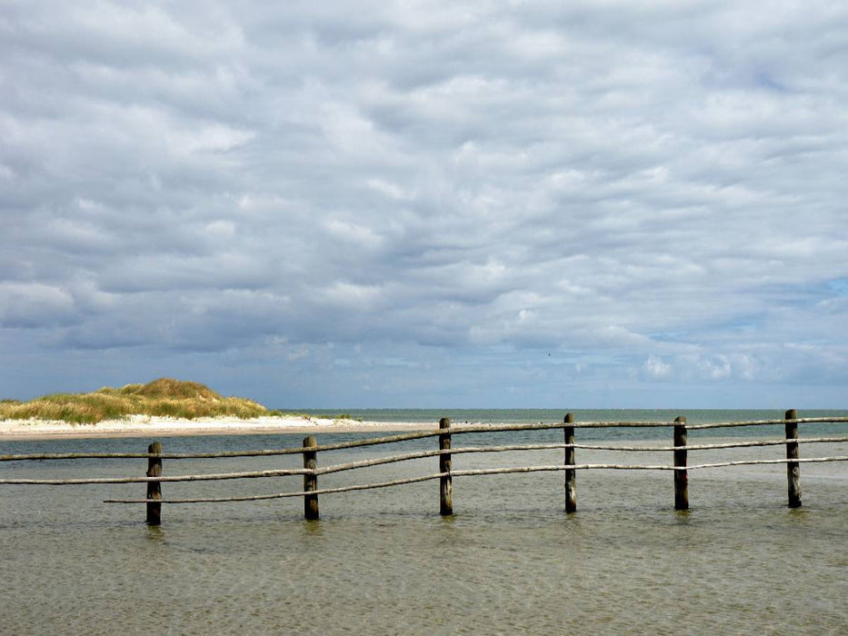 Fortgespültes Land vom Weststrand wird am Naturschutzgebiet Darßer Ort wieder angespült - CALVENDO Foto-Puzzle'